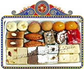 Send Special Retirement Gifts to India and andhrapradesh Special Almound House Sweets