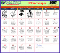 Chicago Telugu Calendar 2007