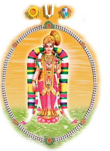 Sri Goda Mangalasasanam and 108 Names of Lord Krishna Ashtottara Shatanaamavali in Telugu 