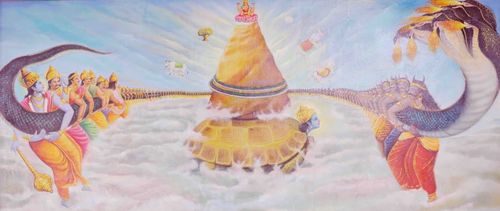 After Samundra Manthan, Goddess Lakshmi was born. Goddess Lakshmi is ... Goddess Lakshmi always stay at a place where a Mythological Story