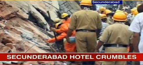 Secunderabad building collapse,Secunderabad citi life building, citi life building collapse