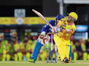 IPL 6: Chennai beat Rajasthan in thrilling chase to go top of the table, IPL 6 Chennai Super Kings beat Rajasthan Royals by five wickets, IPL 6 Watson century in vain as CSK beat Rajasthan by 5 wickets, IPL 6 Hussey, Bravo take Chennai Super Kings past Rajasthan