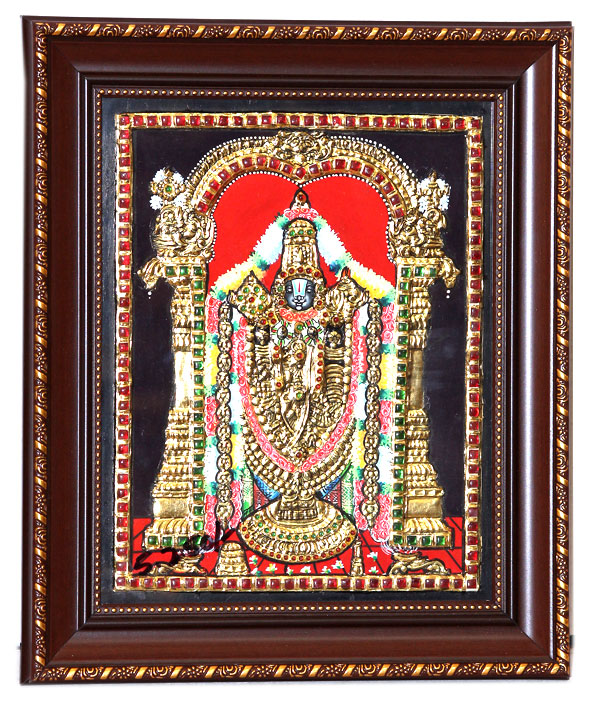 PhotoFrames TanjorePaintings SriVenkateswaraSwamy Geta