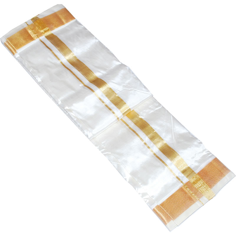 ApparelforMen DhotiSets Dhoti8 PurepattuDhotiwithzari