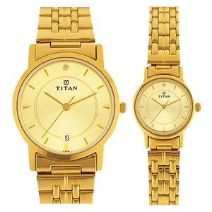 Titan Bandhan Pair Watches-52