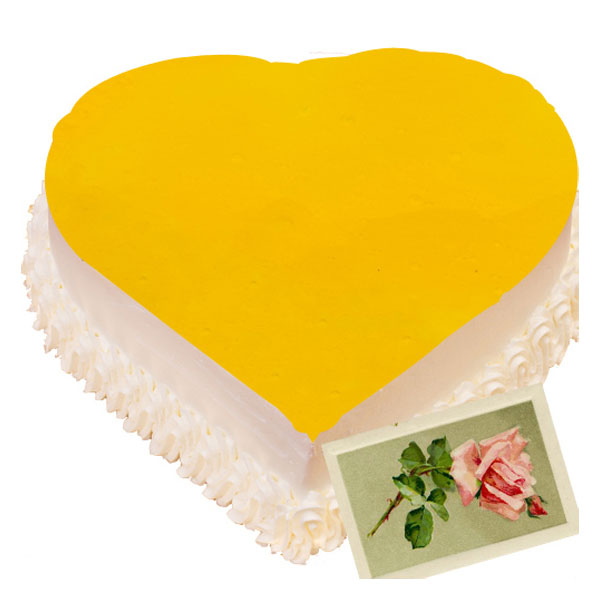 HeartshapePineappleCake ACakeforsuretoastonish&impressyoursomeone