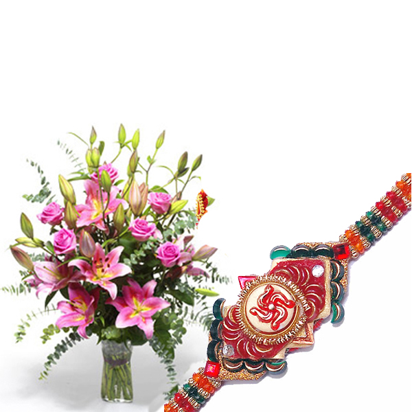 Rakhi With Lilly