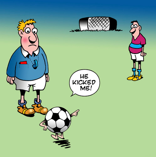 He kicked me | Foot Ball Sports Cartoons He Kicked Me | Sports Cartoons  Kicked Me | Latest Foot Ball Cartoons and Comics