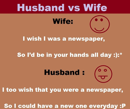 News Paper | Husband Wife Funny Cartoon Jokes | India Pictures | Funny India  Pics | Indian Pictures & Photos | Funny Pictures | India Cool Pics |