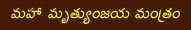 maha mrityu om jaya mantra