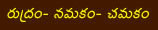 rudram namakam chamakam