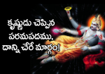 కృష్ణుడు చెప్పిన పరమ...