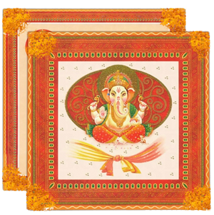 శుభలేఖలకి నలువైపులా ...