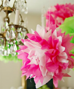 TISSUE POM POMS...
