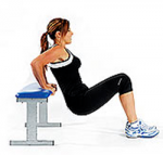Tricep Bench Dips fo...