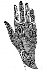 Indian mehendi ...