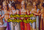 మహాభారతంలో పాండవుల వ...