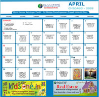 Chicago Telugu Calendar 2009