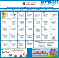 Chicago Telugu Calendar 2009