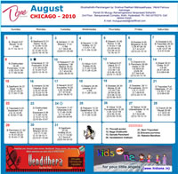 Chicago Telugu Calendar 2009