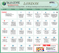 London Telugu Calendar 2008