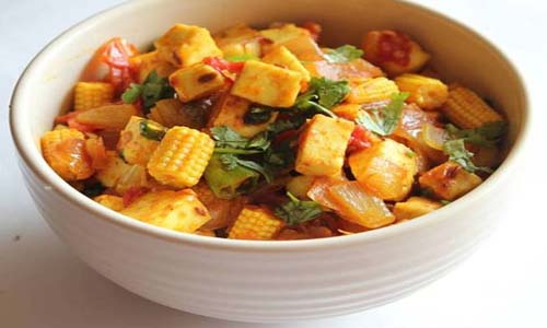 Baby Corn Panner Curry