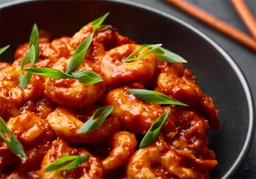Chilli prawns recipe