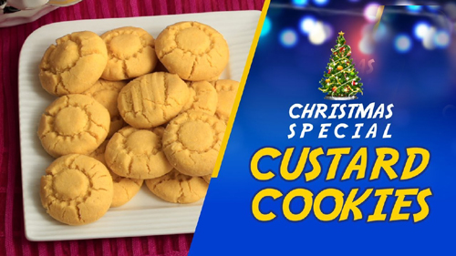 Custard Cookies (Christmas Special)