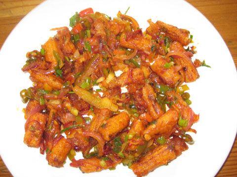 Baby corn manchuria Recipe