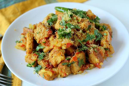 Bread Upma