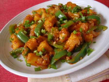 Chilly Paneer Recipe