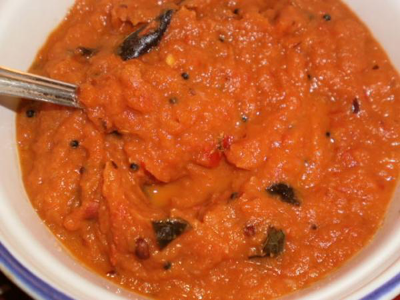 Tamilnadu Style Tomato chutney