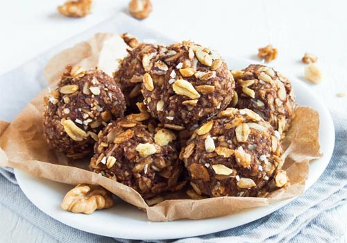 Dark Chocolate Nut Balls 