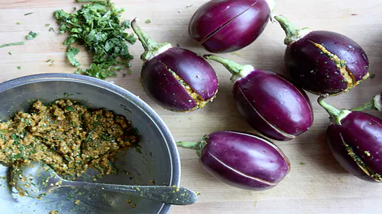 Indian Eggplant Stuffed Recipe