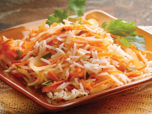 Carrot masala rice