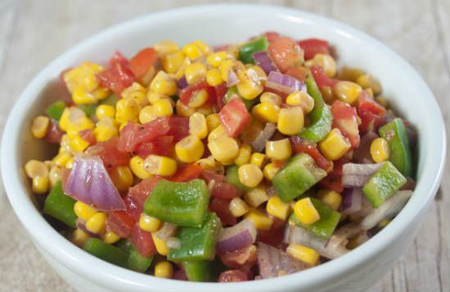 Capsicum and American Corn Salad