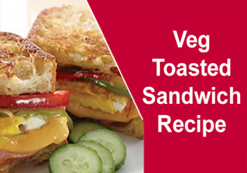 Veg Toasted Sandwich Recipe 