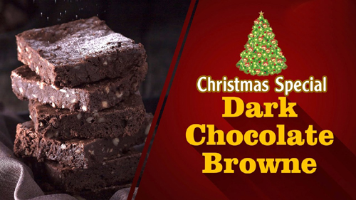 Dark Chocolate Brownies (Christmas Special)