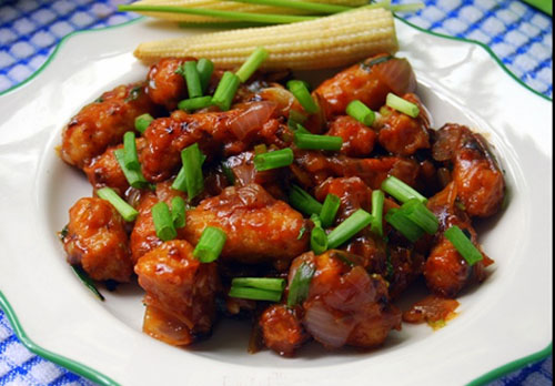 Baby corn Manchurian Recipe