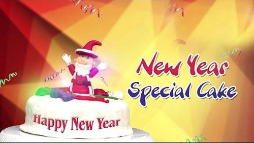 New Year Special Cake