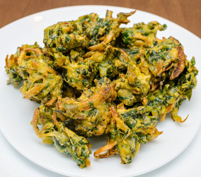 Palak Pakoda Recipe