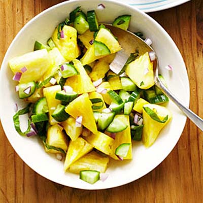 Pineapple Cucumber Salad