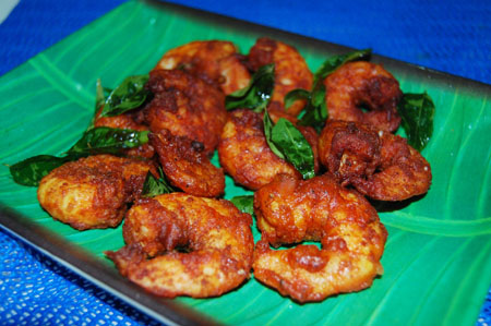 Ginger Prawns