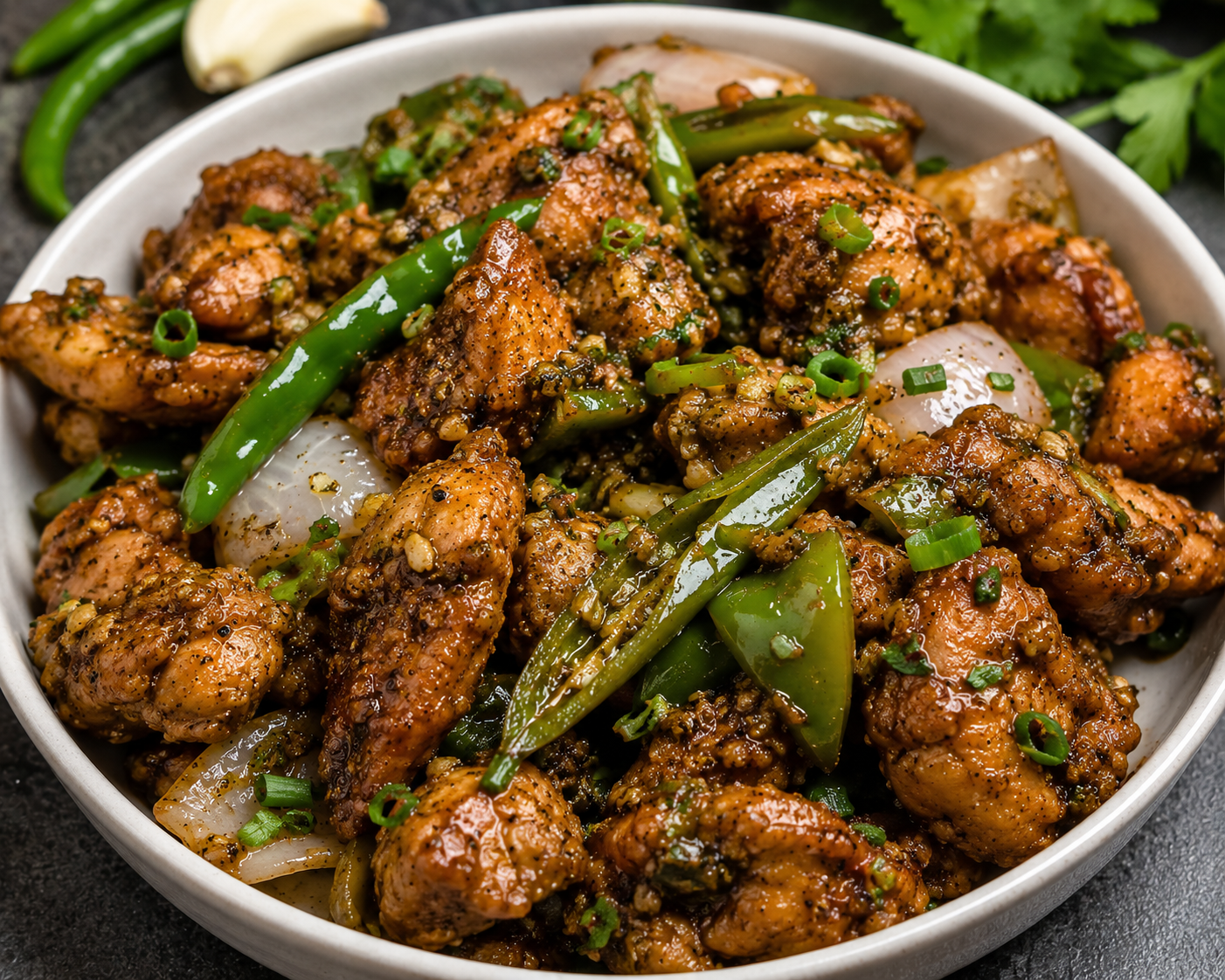 Green Chilli Chicken Recipe