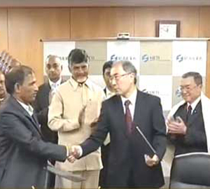 ap chief minister chandra babu met japan prime minister