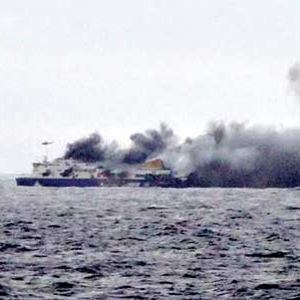 Hundreds Stranded as Ferry Catches Fire Off the Greek Coast