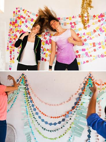 Decorative paper garlands discount