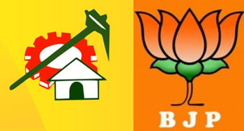 TDP-BJP enters into poll alliance