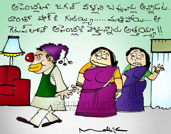 Jagan calls TDP members buffoons