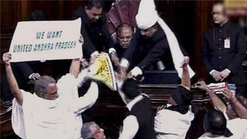 CM Ramesh Apologies To Rajya Sabha Chair Person